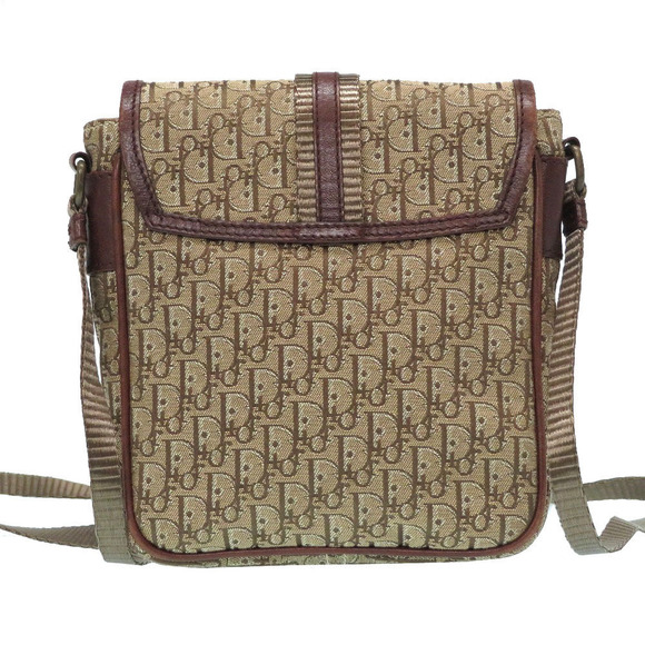 Dior Trotter Shoulder Brown Bag - Picture 1 of 10